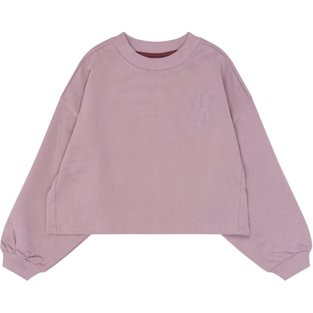 THE NEW TNVenus Short Oversize Sweatshirt Sweatshirt Elderberry TN