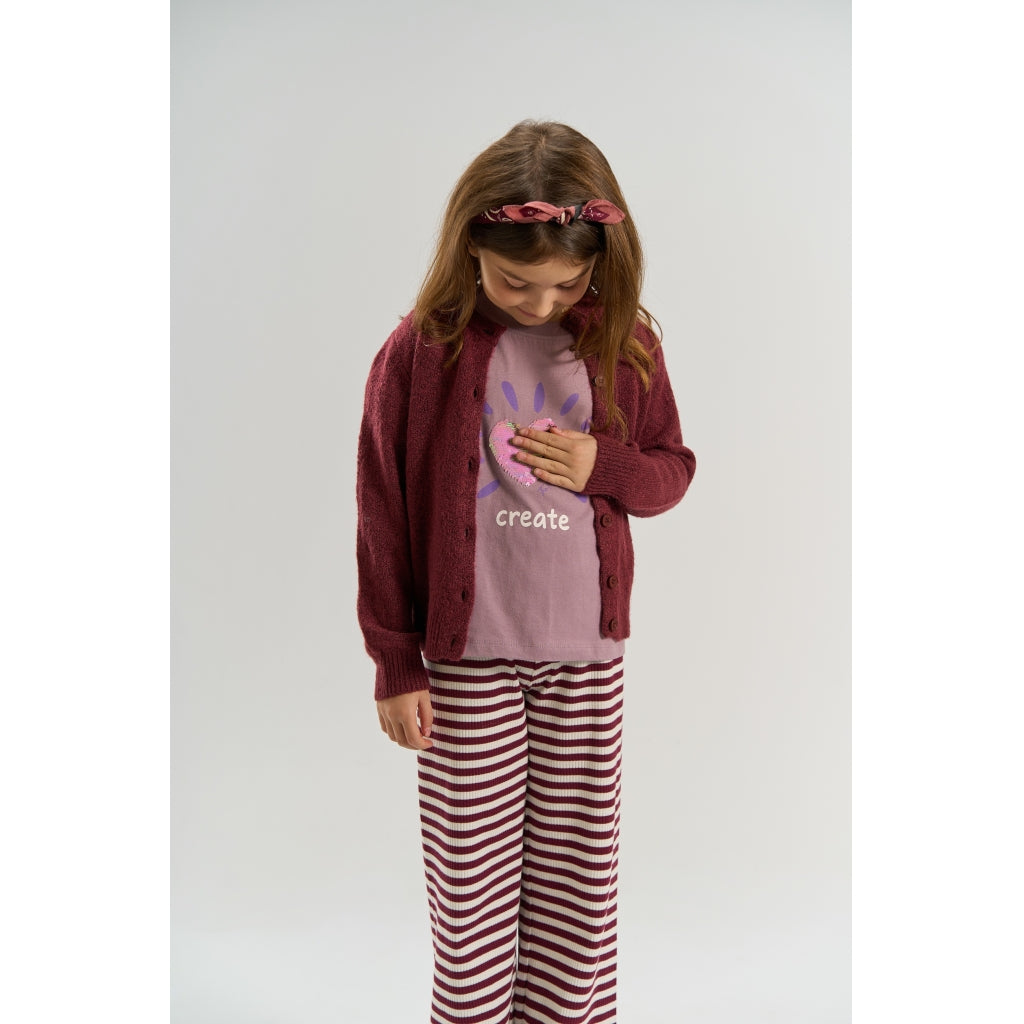 THE NEW TNVerity Strik Cardigan Strik Burgundy TN