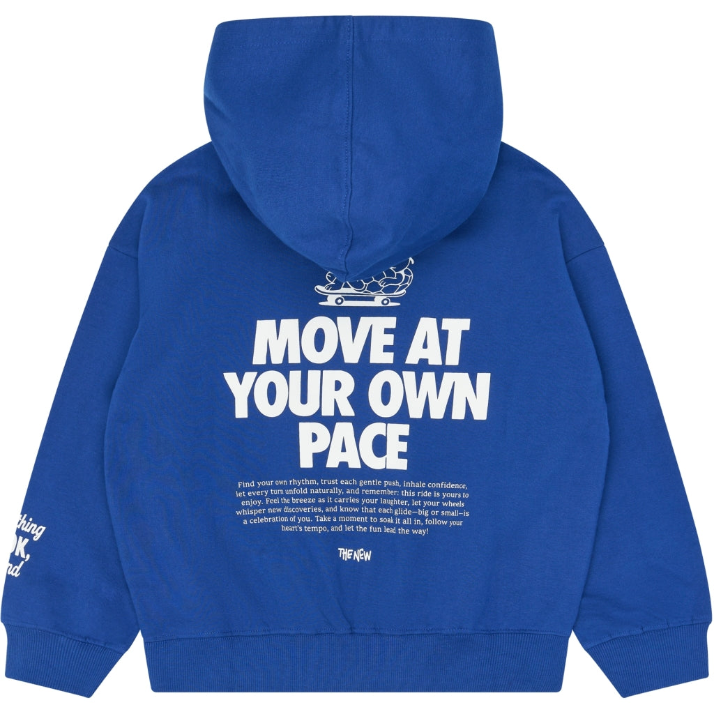 THE NEW TNVermont Oversize Hættetrøje Sweatshirt Mazarine Blue