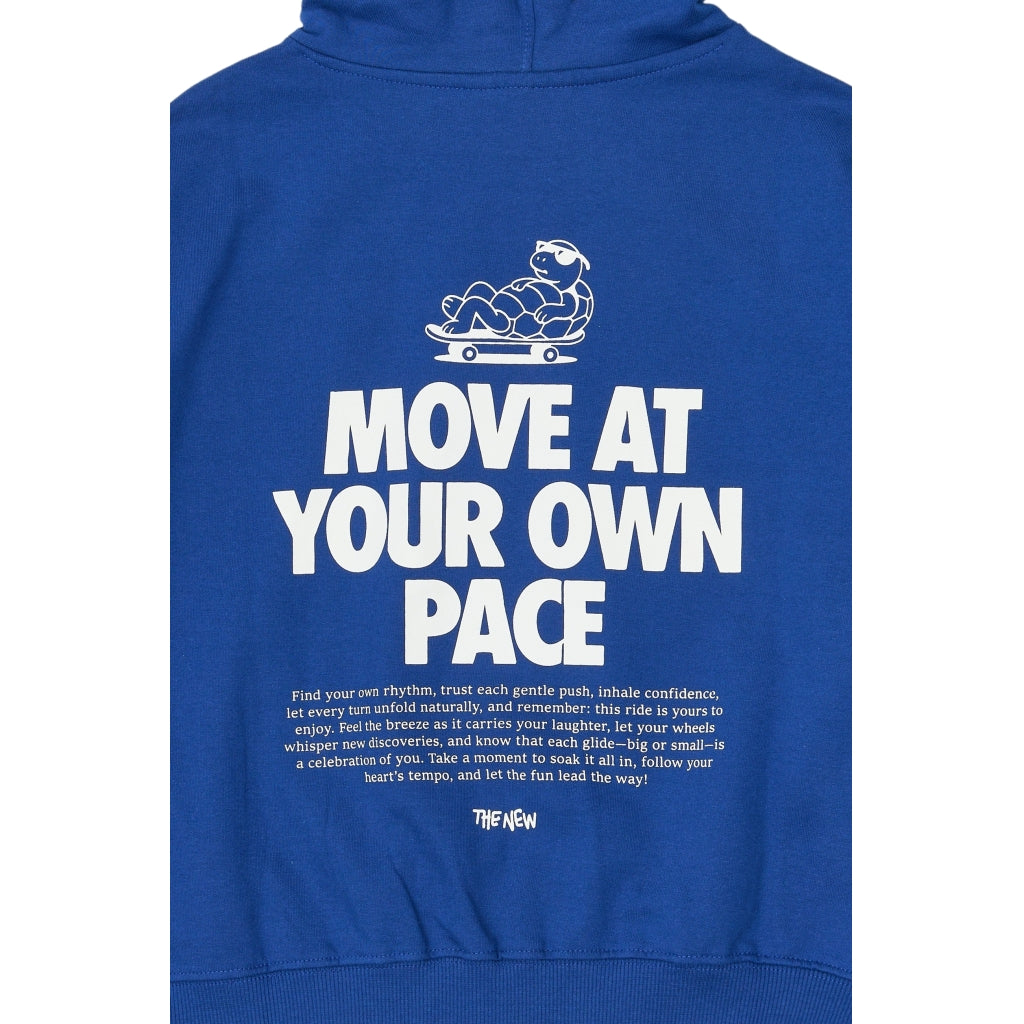 THE NEW TNVermont Oversize Hættetrøje Sweatshirt Mazarine Blue