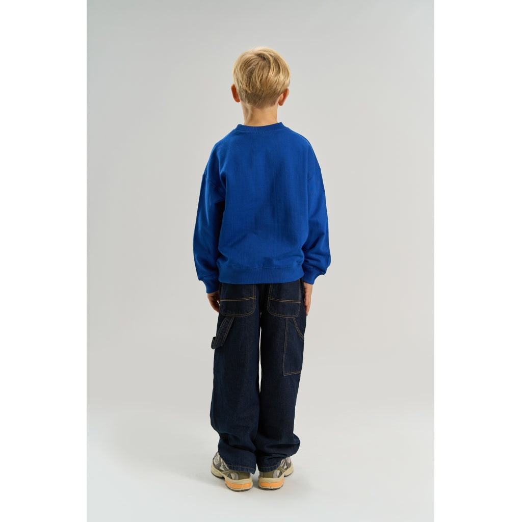 THE NEW TNVern Oversize Sweatshirt Sweatshirt Mazarine Blue