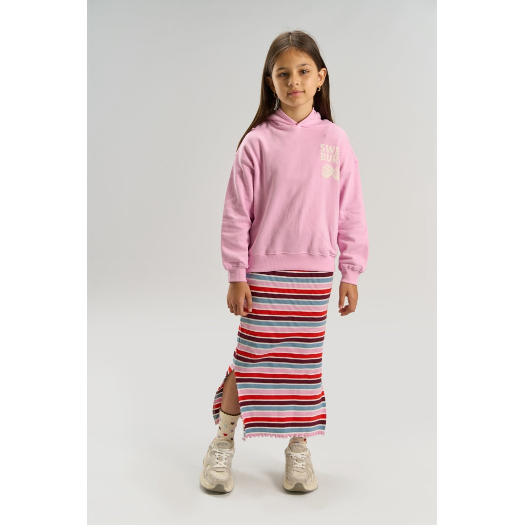 THE NEW TNVernis Oversize Hættetrøje Sweatshirt Pink Lavender TN