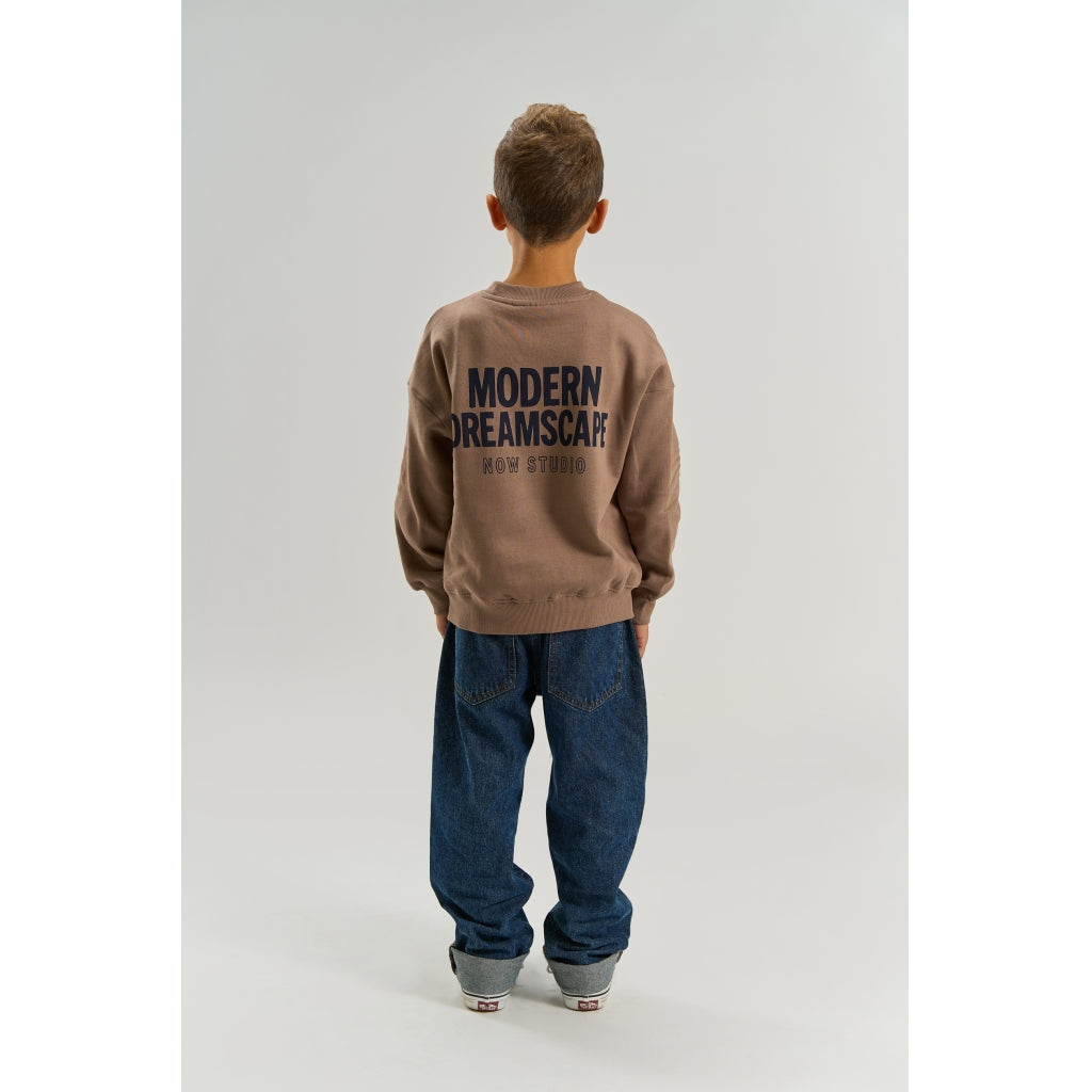 THE NEW TNVeryl Oversize Sweatshirt Sweatshirt Taupe Gray TN