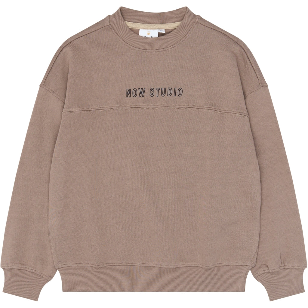 THE NEW TNVeryl Oversize Sweatshirt Sweatshirt Taupe Gray TN
