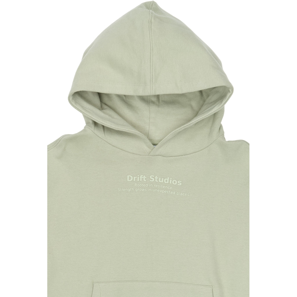 THE NEW TNVesper Oversize Hættetrøje Sweatshirt Mineral Gray