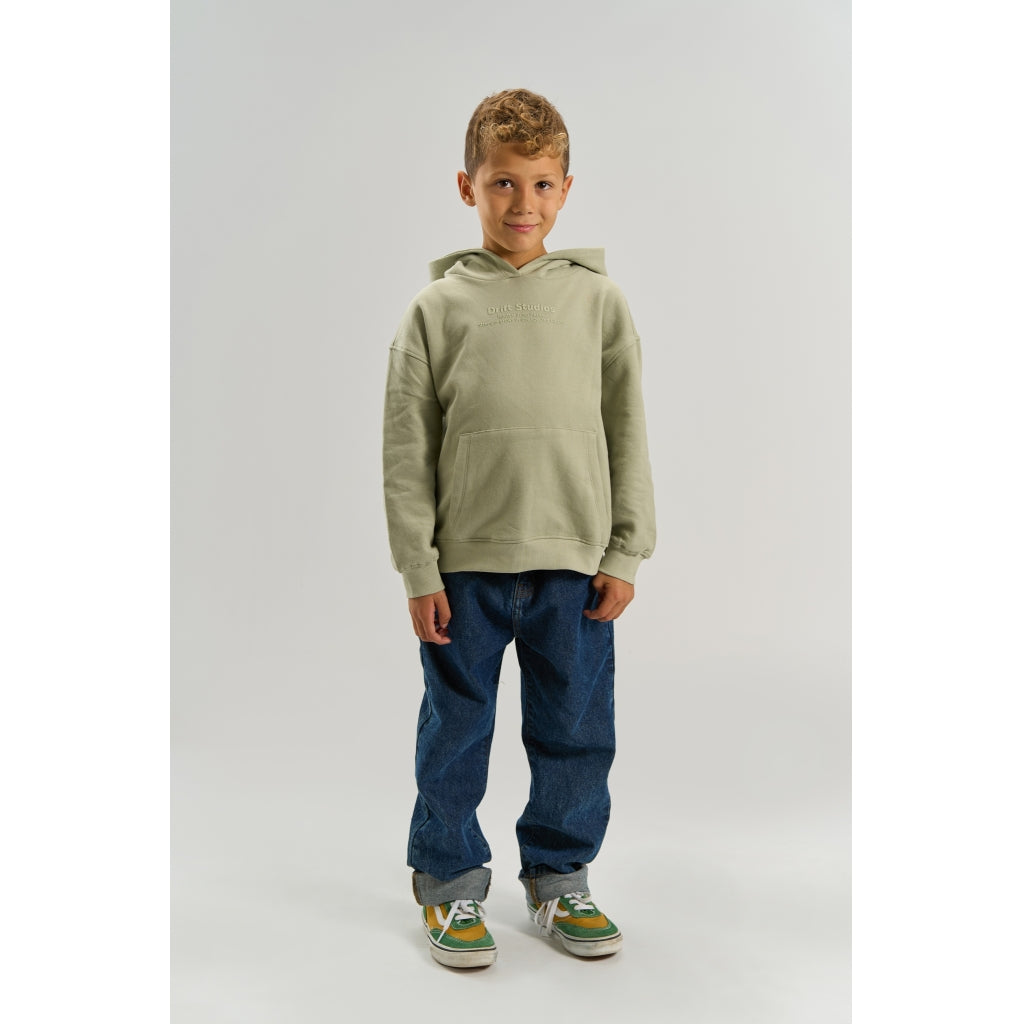 THE NEW TNVesper Oversize Hættetrøje Sweatshirt Mineral Gray