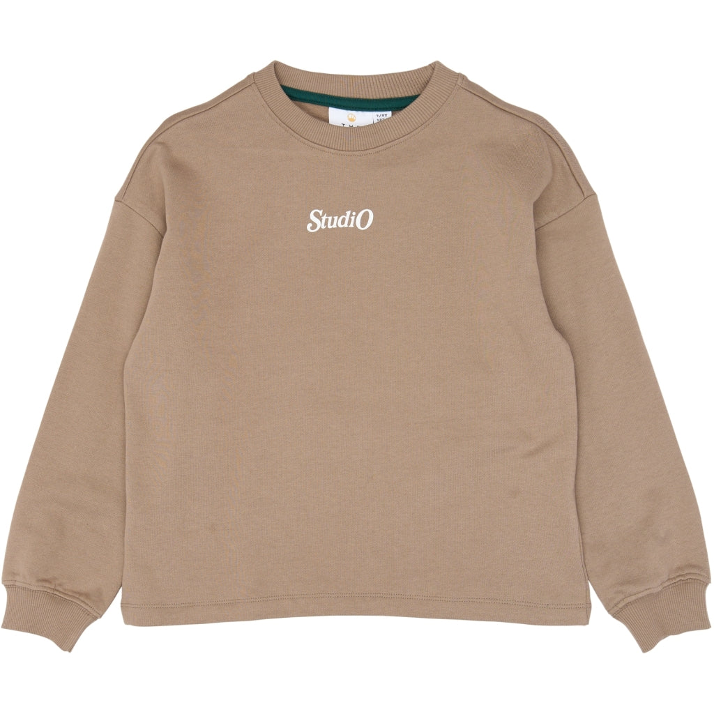 THE NEW TNVicente Oversize Sweatshirt Sweatshirt Taupe Gray TN