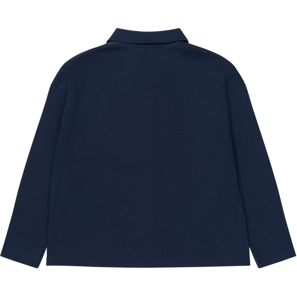 THE NEW TNVictor Oversize Long-Sleeved Cardigan Cardigan Navy Blazer