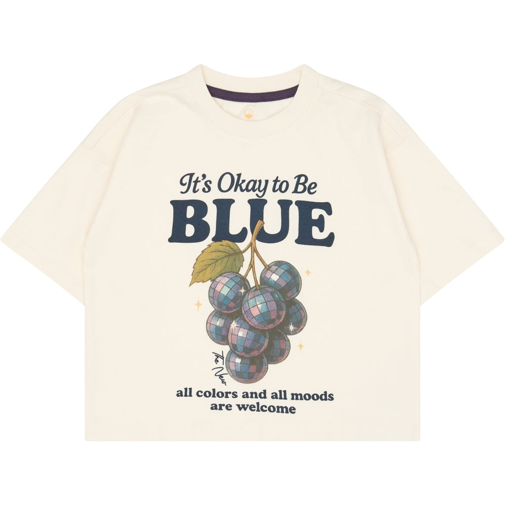 THE NEW TNVictoria Oversize T-Skjorte T-shirt Gardenia
