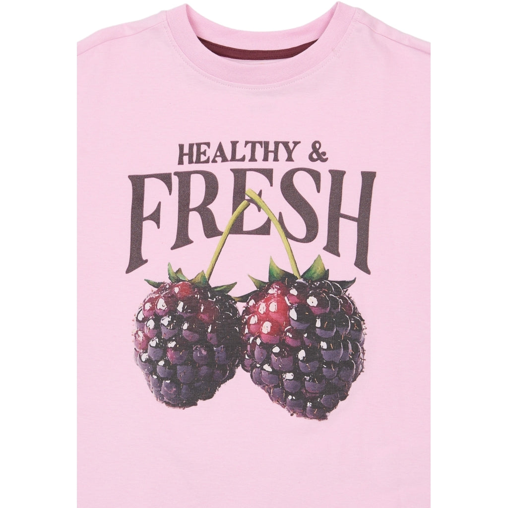 THE NEW TNVigdis Oversize T-Skjorte T-shirt Pink Lavender TN