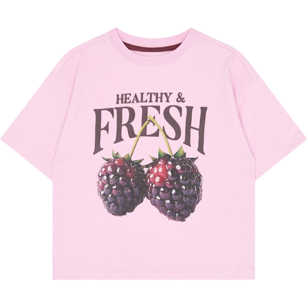 THE NEW TNVigdis Oversize T-Skjorte T-shirt Pink Lavender TN