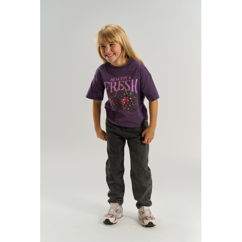 THE NEW TNVigdis Oversize T-Skjorte T-shirt Sweet Grape TN
