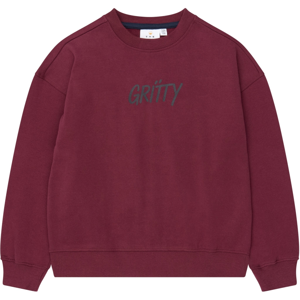 THE NEW TNViggo Oversize Sweatshirt Sweatshirt Burgundy TN