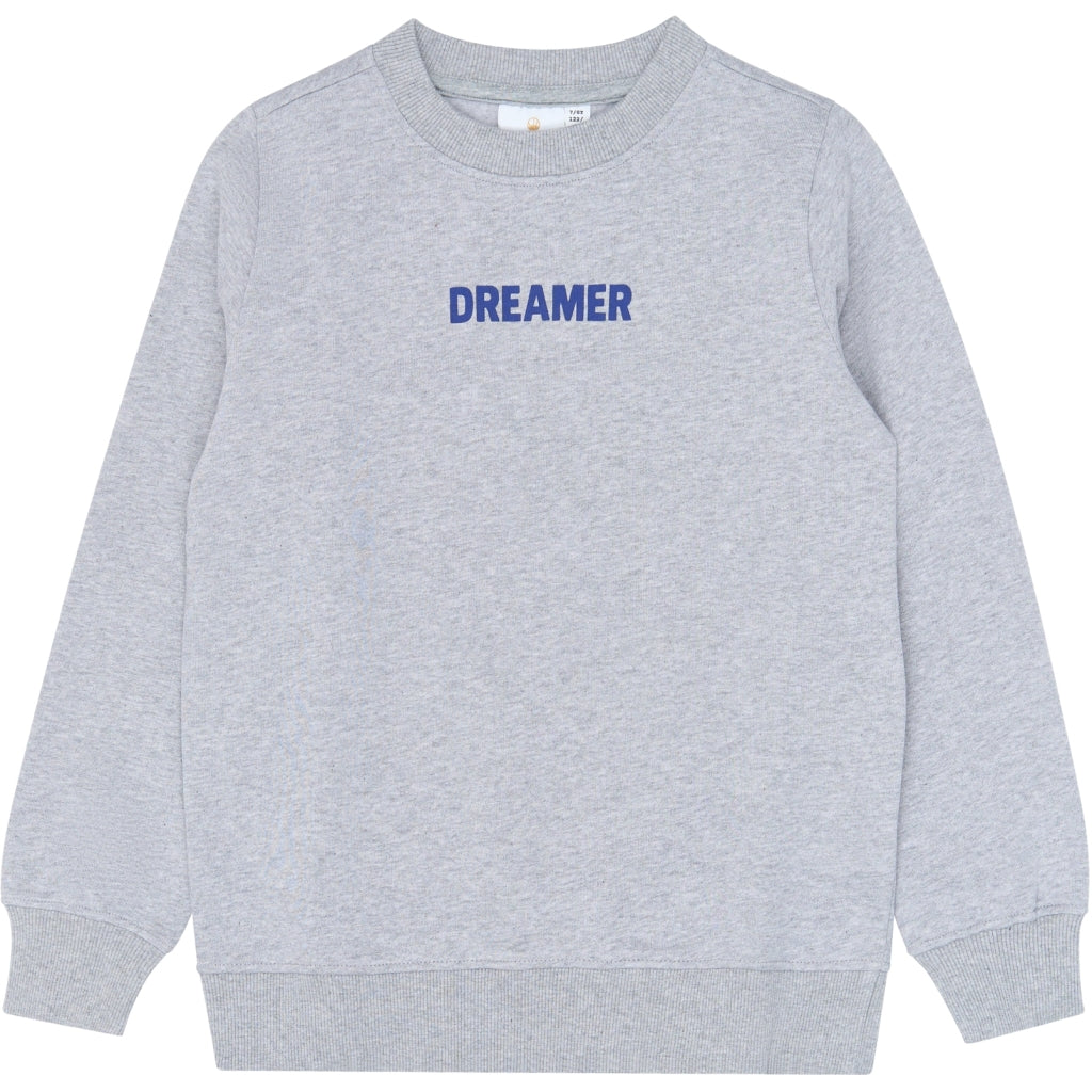 THE NEW TNVillard Melange Sweatshirt Sweatshirt Light Grey Melange