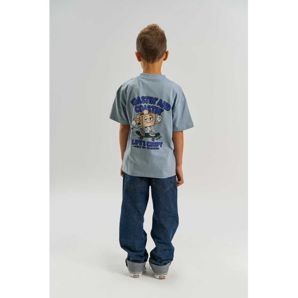 THE NEW TNVilmar Oversize T-Skjorte T-shirt Ashley Blue