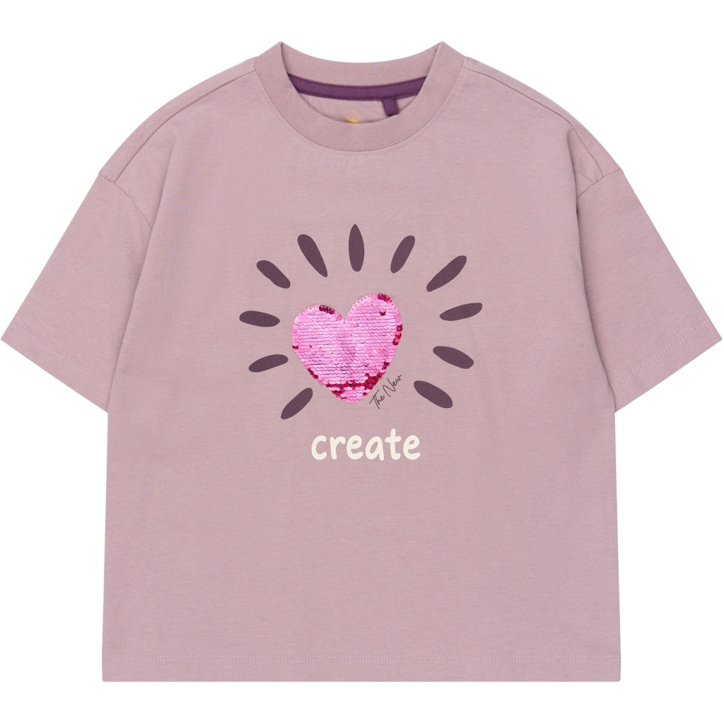 THE NEW TNViolet Oversize T-Skjorte T-shirt Elderberry TN