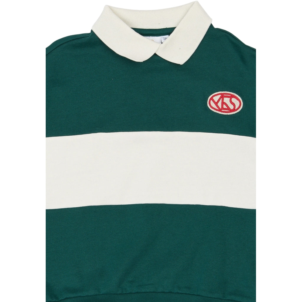 THE NEW TNVirgil Oversize Polo Sweatshirt Sweatshirt June Bug