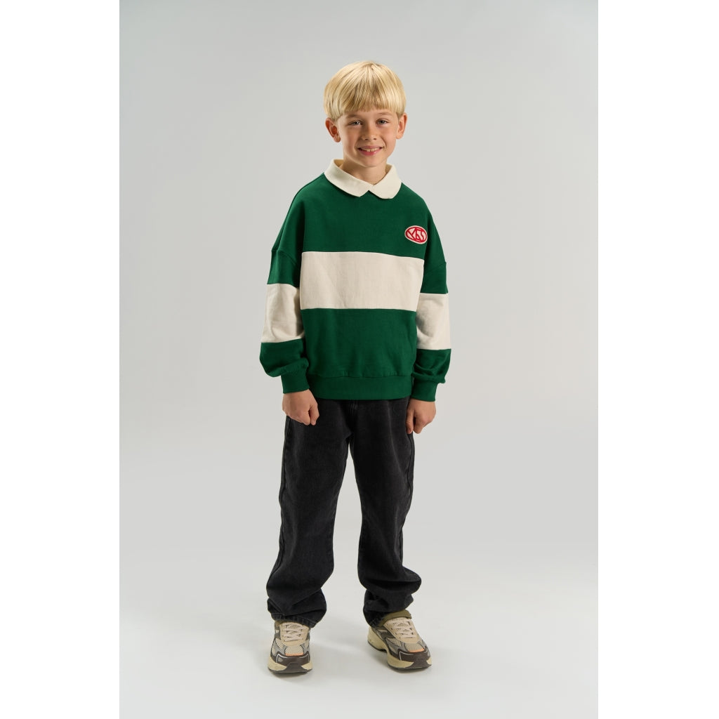 THE NEW TNVirgil Oversize Polo Sweatshirt Sweatshirt June Bug