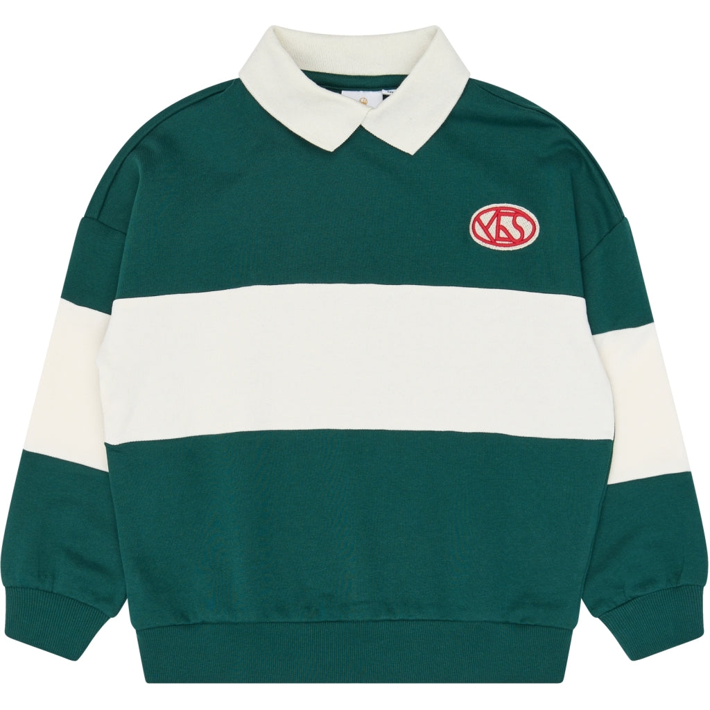 THE NEW TNVirgil Oversize Polo Sweatshirt Sweatshirt June Bug