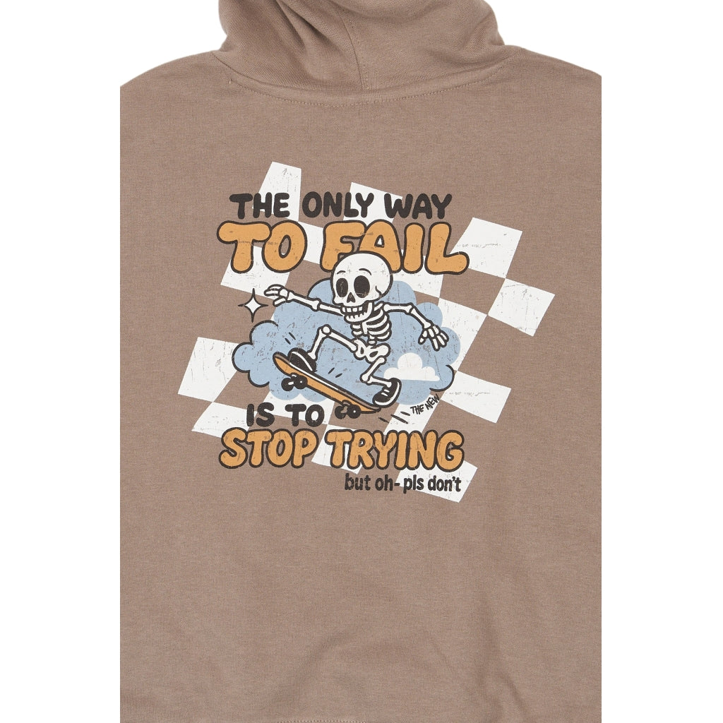 THE NEW TNVirlo Oversize Hættetrøje Sweatshirt Taupe Gray TN
