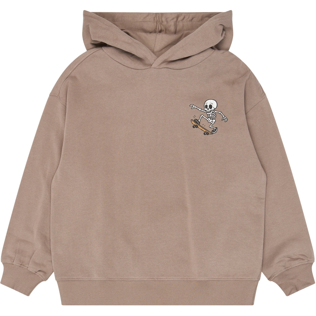 THE NEW TNVirlo Oversize Hættetrøje Sweatshirt Taupe Gray TN