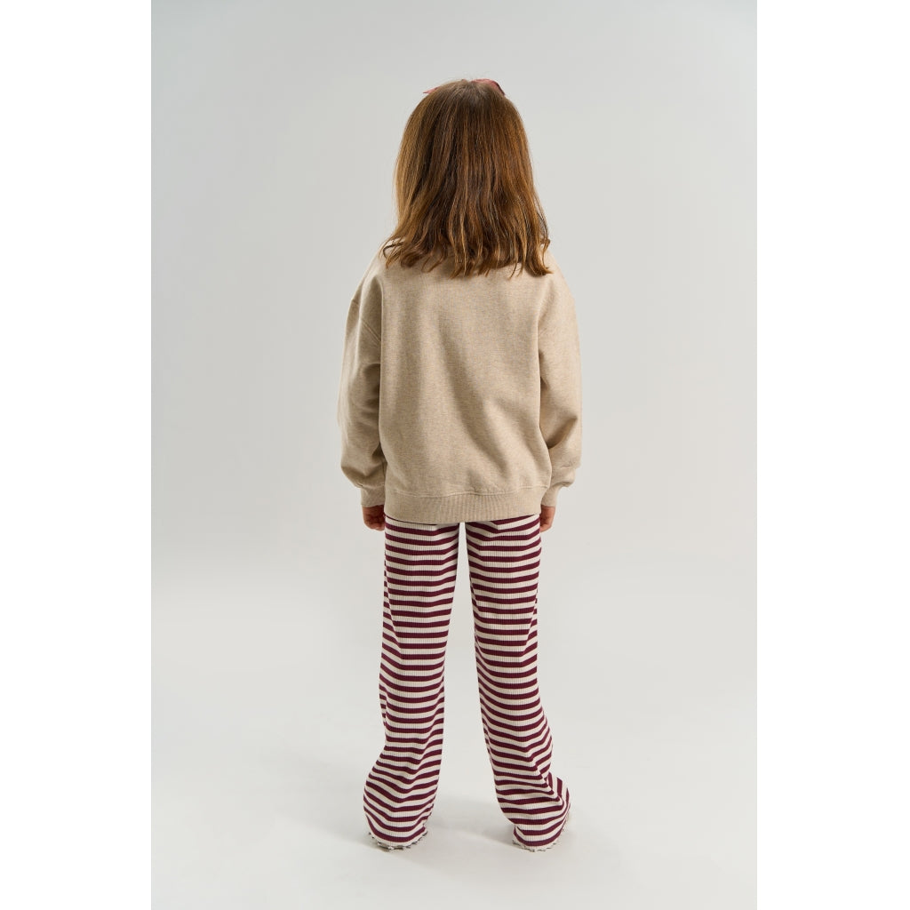 THE NEW TNVirna Oversize Melange Sweatshirt Sweatshirt Oatmeal Melange
