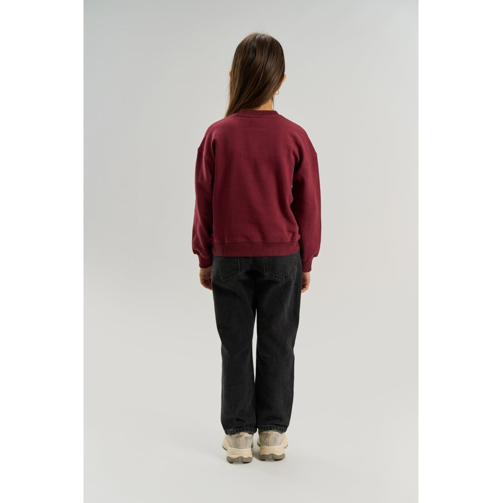 THE NEW TNVirna Oversize Sweatshirt Sweatshirt Burgundy TN