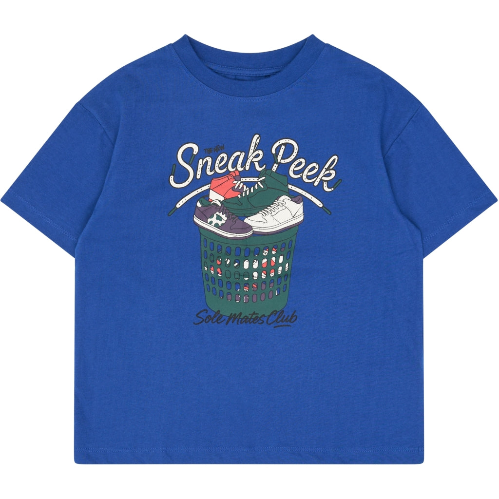 THE NEW TNVitali Oversize T-Skjorte T-shirt Mazarine Blue