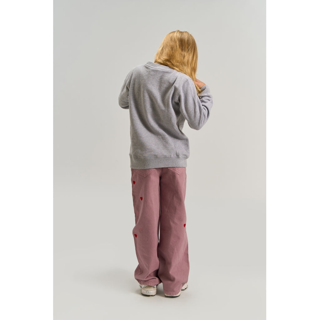 THE NEW TNVivi Sweatshirt Sweatshirt Light Grey Melange