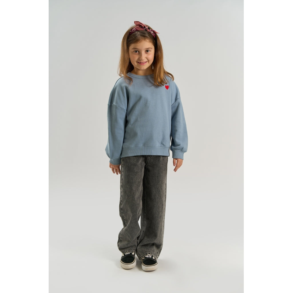THE NEW TNVolina Oversize Sweatshirt Sweatshirt Ashley Blue