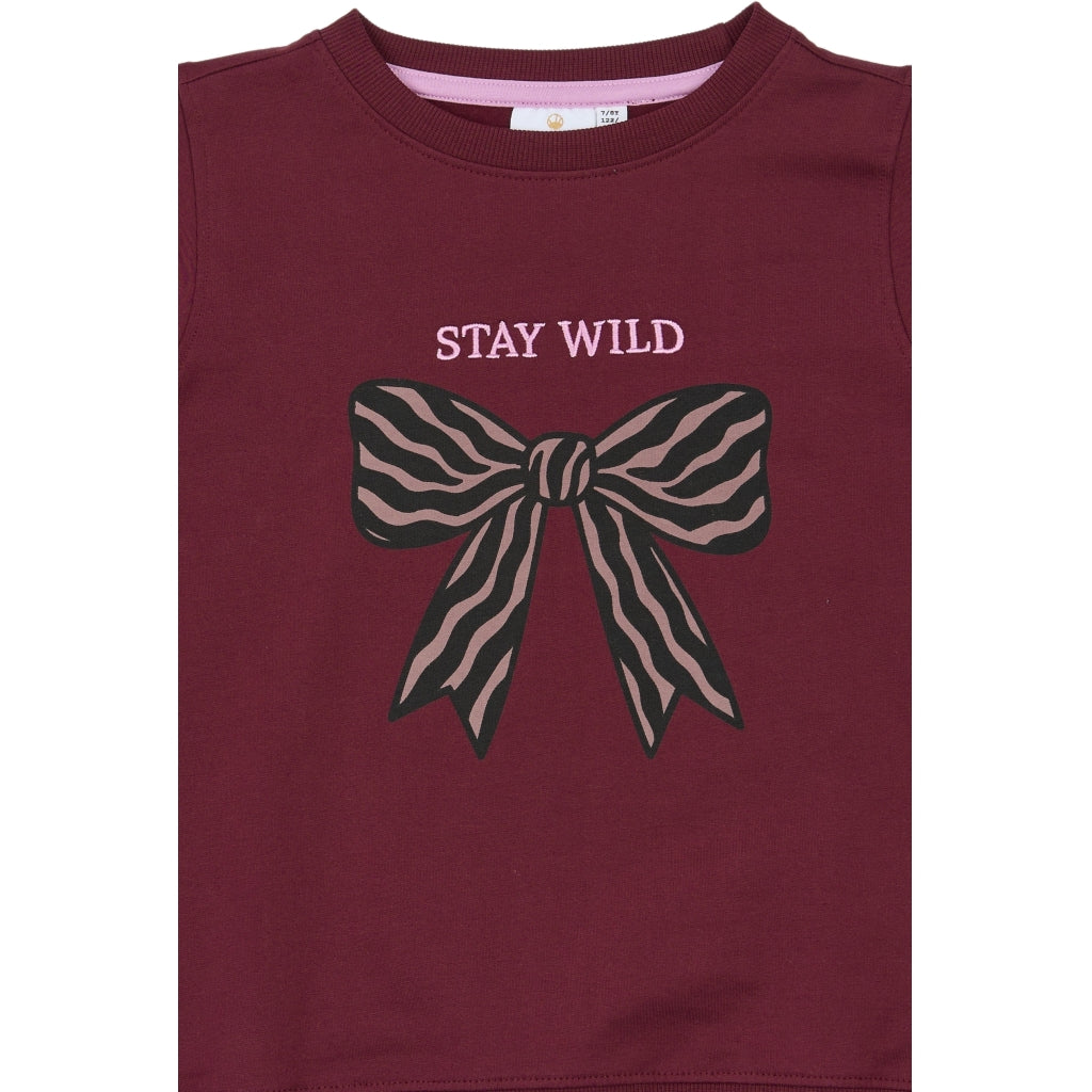 THE NEW TNVonnie Sweatshirt Sweatshirt Burgundy TN