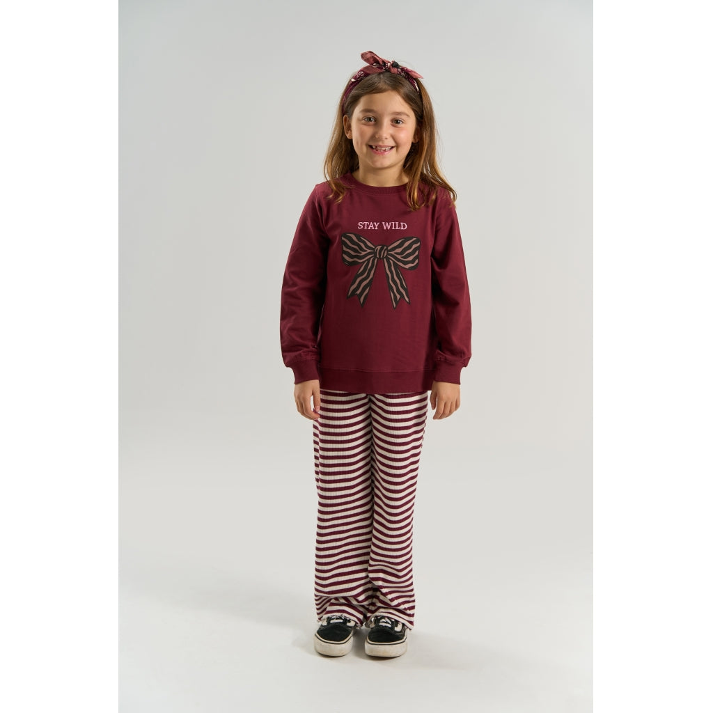 THE NEW TNVonnie Sweatshirt Sweatshirt Burgundy TN
