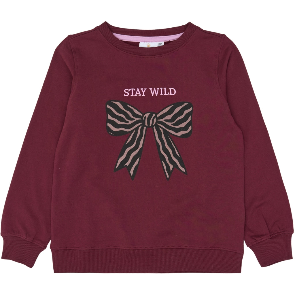 THE NEW TNVonnie Sweatshirt Sweatshirt Burgundy TN