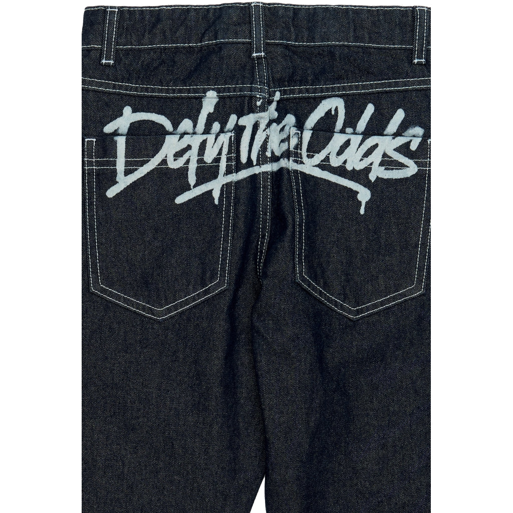 THE NEW TNYago Baggy Fit Jeans Jeans Unwashed Blue Denim 398
