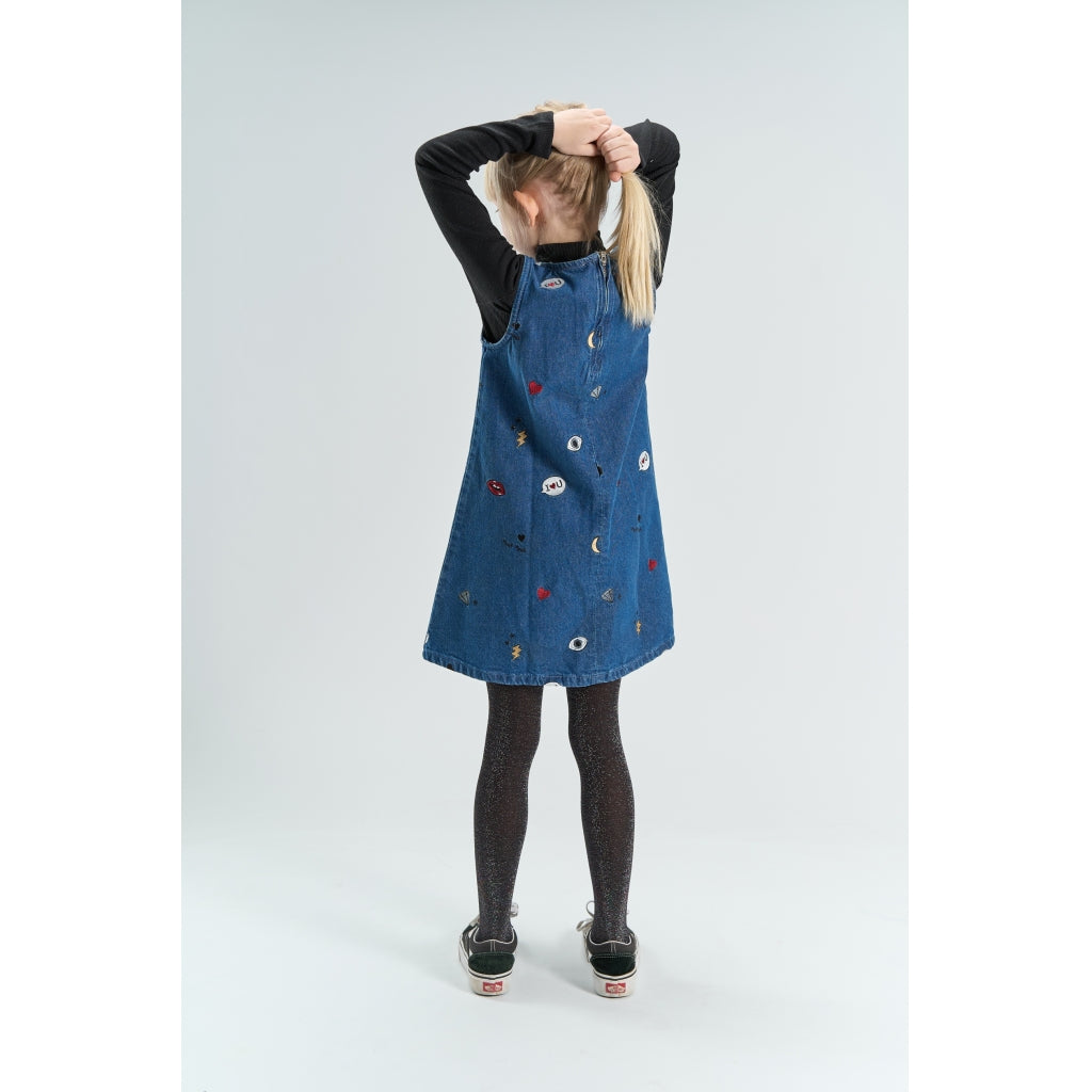 THE NEW TNYamila Ærmeløs Denim Kjole Kjoler Medium Blue Denim