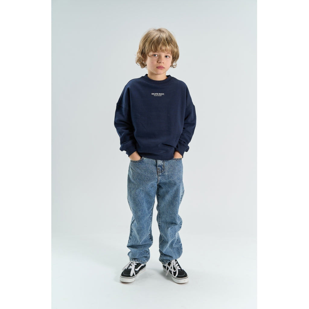 THE NEW TNYance Ex Oversize Sweatshirt Sweatshirt Navy Blazer