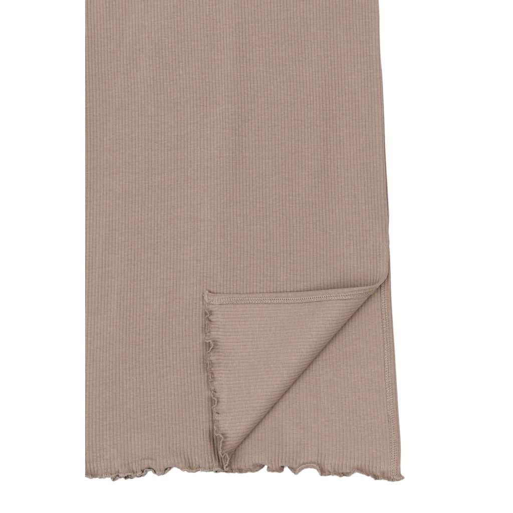 THE NEW TNYanna Long Rib Nederdel Nederdel Taupe Gray TN