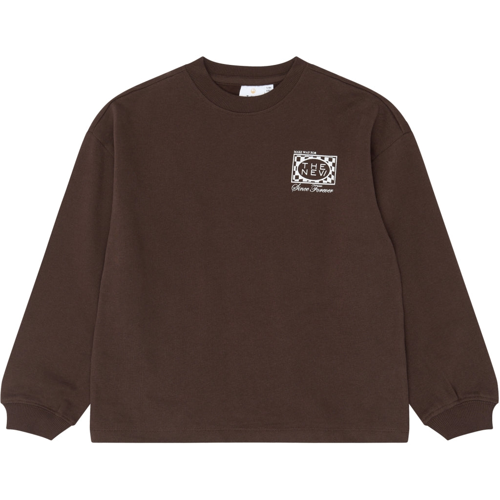 THE NEW TNYanno Oversize Sweatshirt Sweatshirt Chestnut