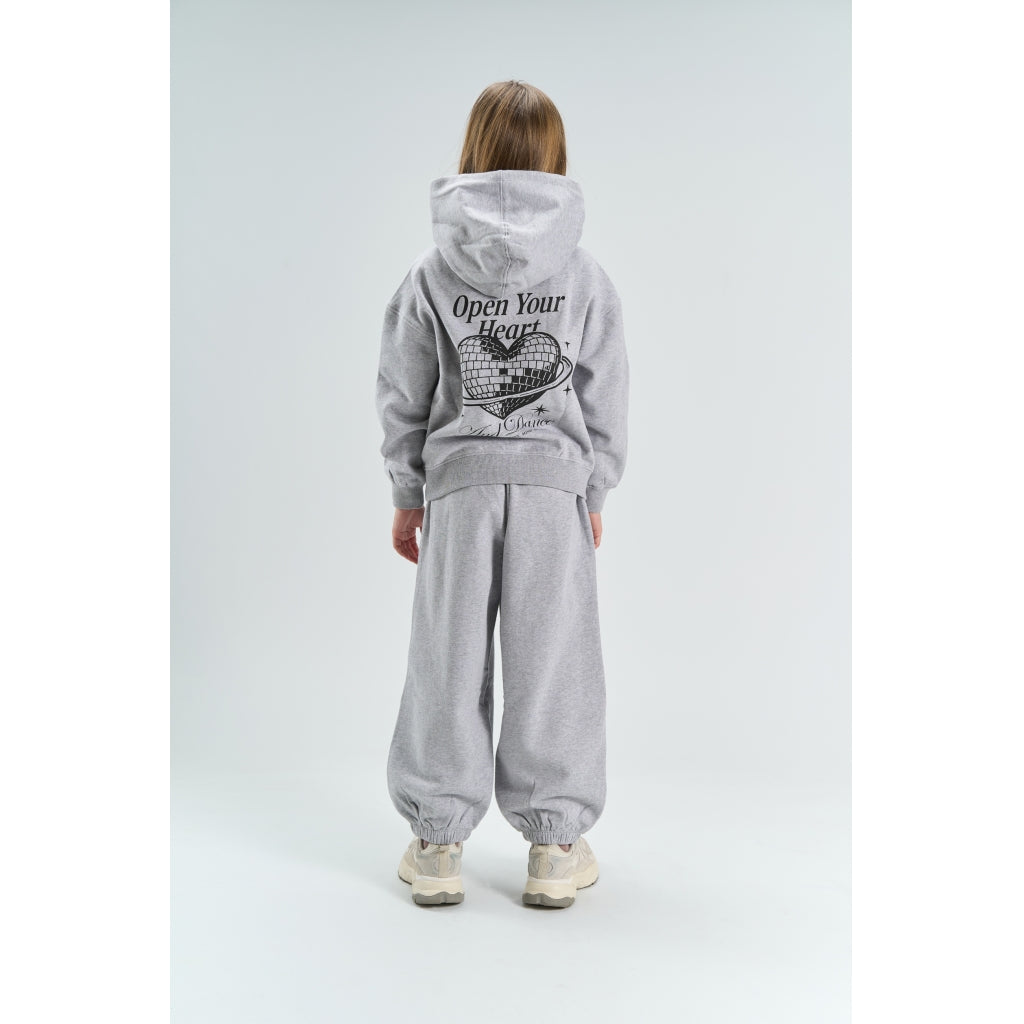 THE NEW TNYao Baggy Sweatbukser Bukser Light Grey Melange