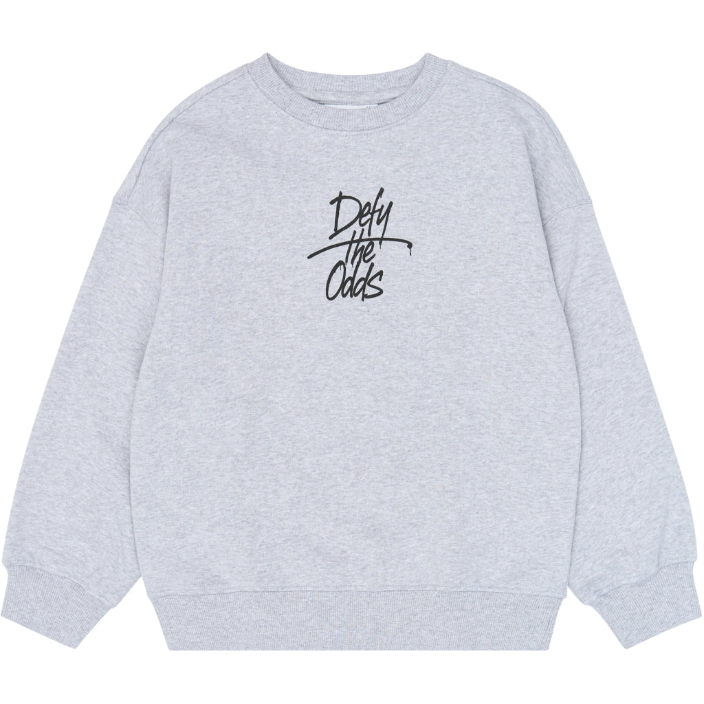 THE NEW TNYaw Oversize Melange Sweatshirt Sweatshirt Light Grey Melange