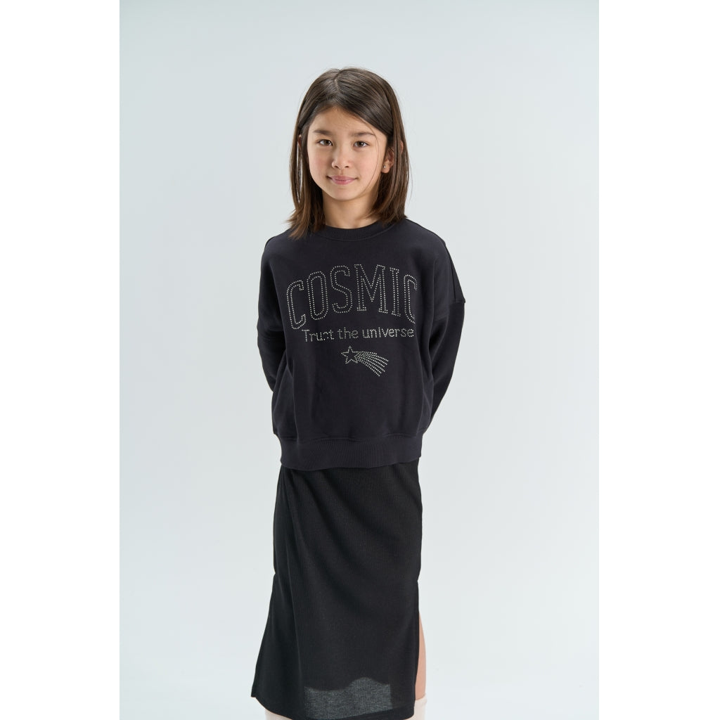 THE NEW TNYenta Ex Oversize Sweatshirt Sweatshirt Black Beauty