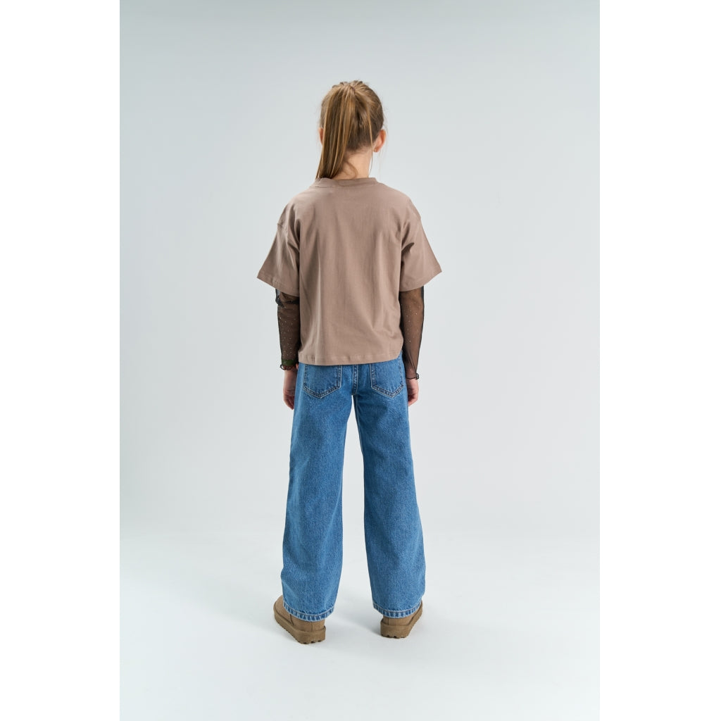 THE NEW TNYoletta Oversize T-shirt T-shirt Taupe Gray TN