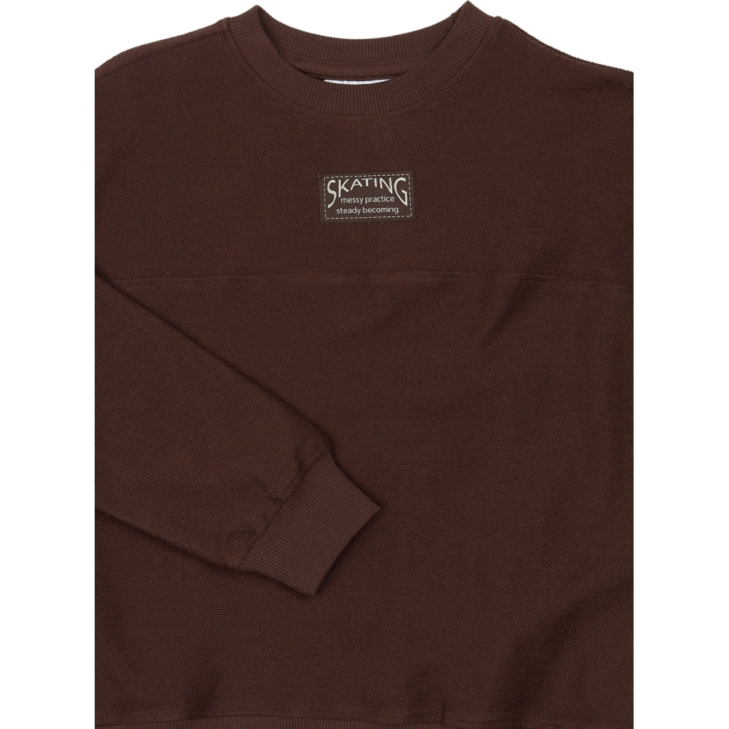 THE NEW TNYonah Oversize Sweatshirt Sweatshirt Chestnut