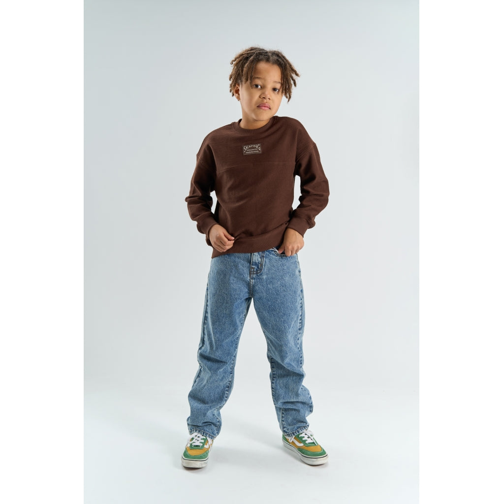 THE NEW TNYonah Oversize Sweatshirt Sweatshirt Chestnut