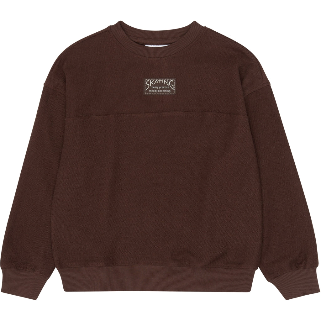 THE NEW TNYonah Oversize Sweatshirt Sweatshirt Chestnut