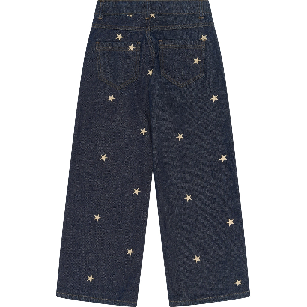 THE NEW TNYrsa Wide Fit Jeans Jeans Medium Blue Denim AOP