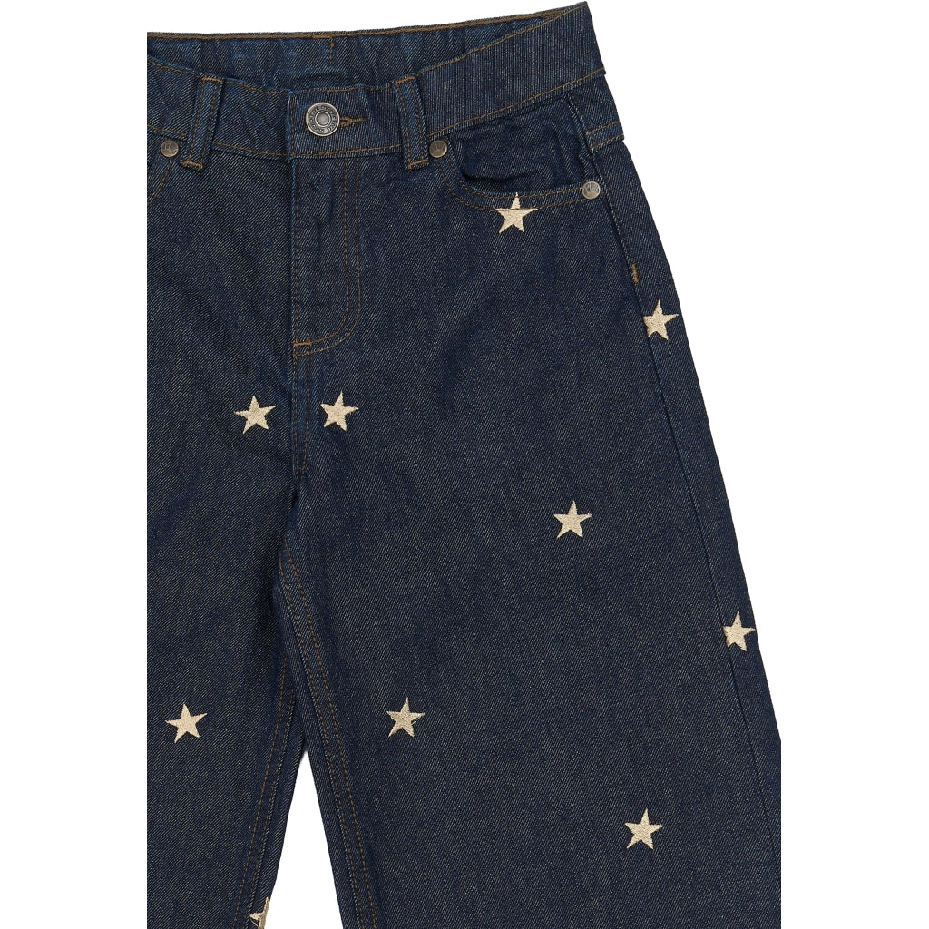THE NEW TNYrsa Wide Fit Jeans Jeans Medium Blue Denim AOP
