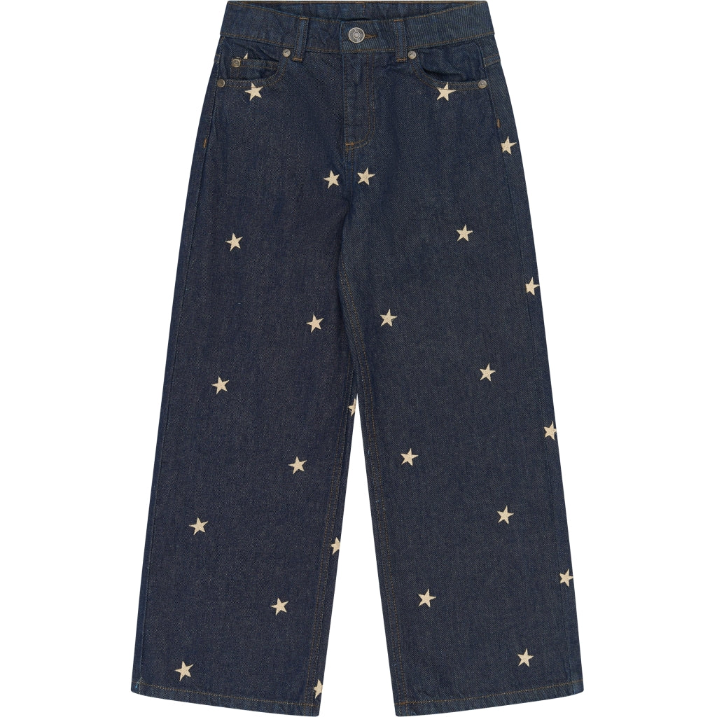 THE NEW TNYrsa Wide Fit Jeans Jeans Medium Blue Denim AOP