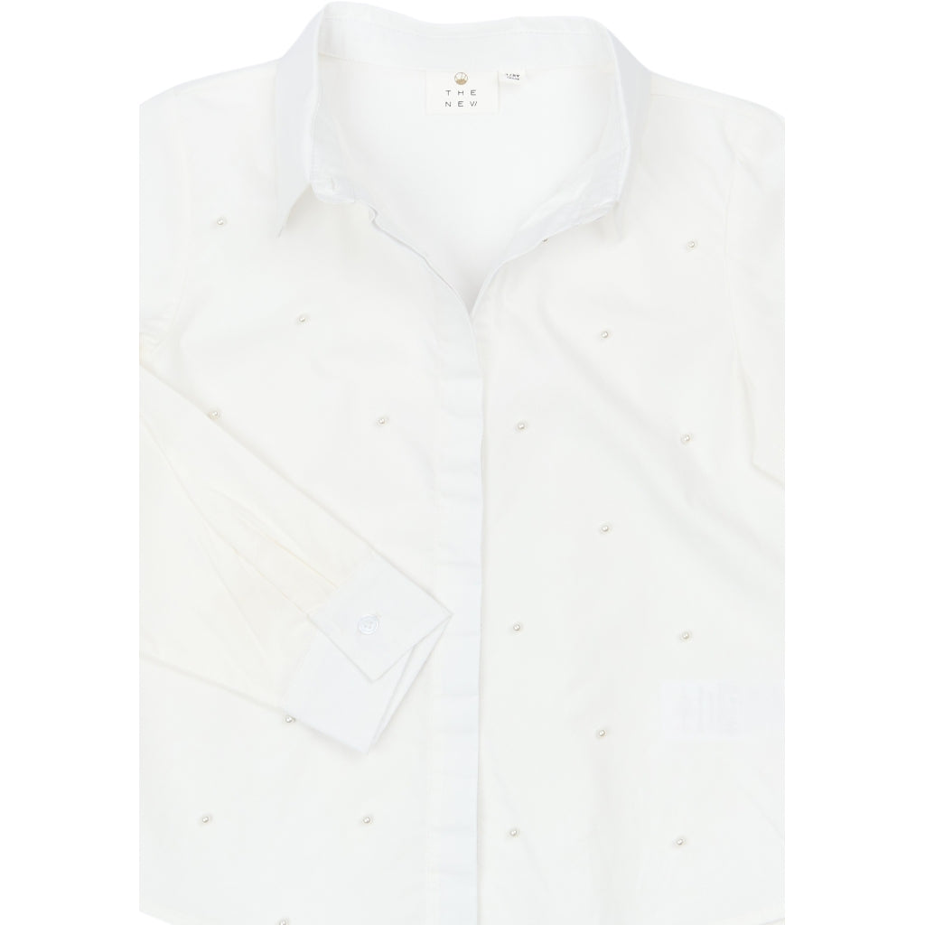 THE NEW TNYulianna Langærmet Skjorte Skjorter Bright White