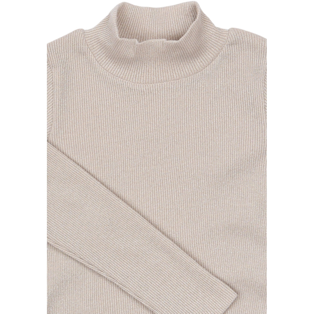 THE NEW TNYvette Langærmet Rib Top Langærmet bluse Gardenia